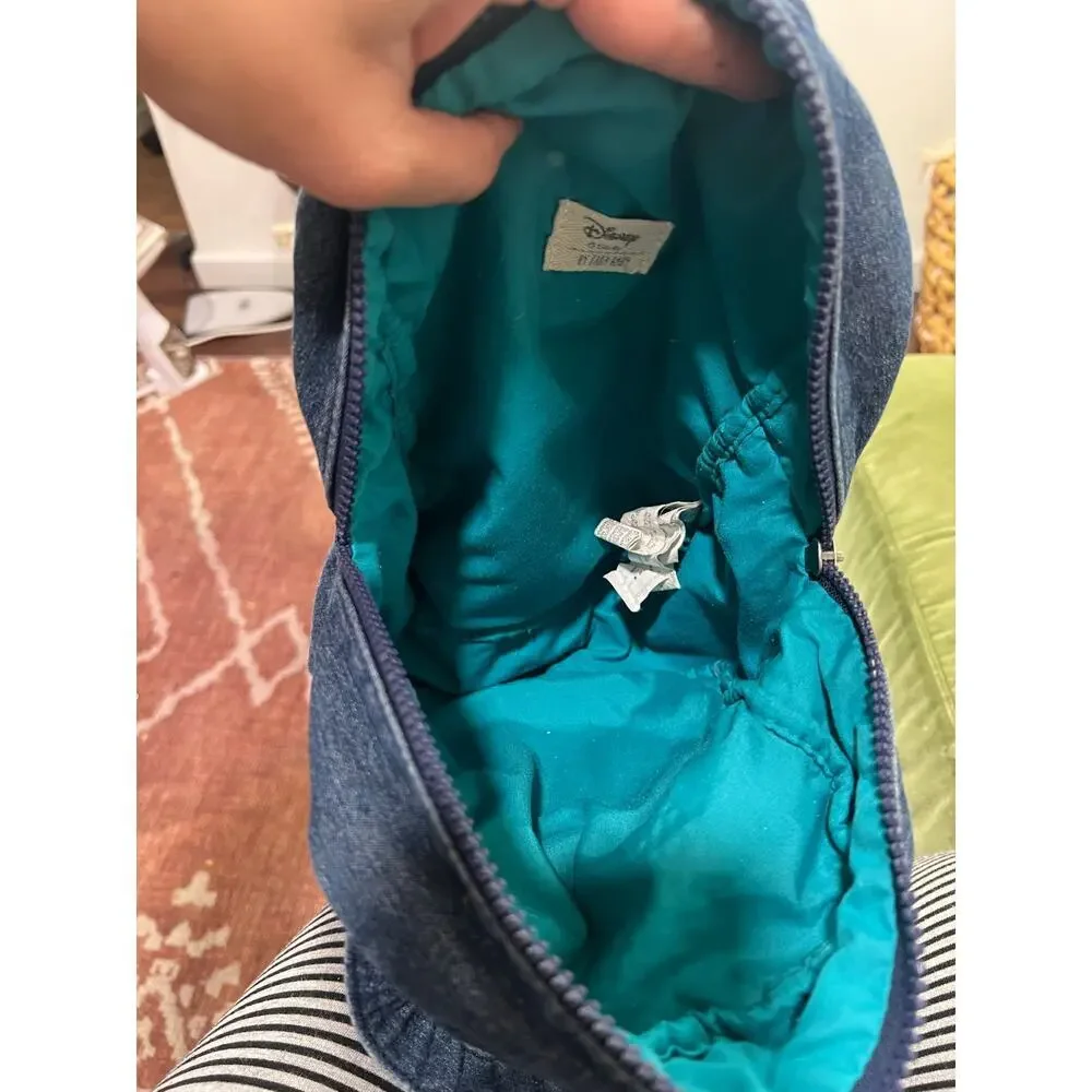 Zara Kids Disney Mickey Mouse Denim Patch Back Pack
